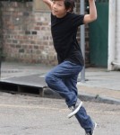 Pax Jolie-Pitt Monkeying Around