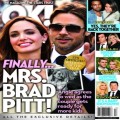Pregnant With Twins Angelina Jolie Agrees To Marry Brad Pitt (Photo)