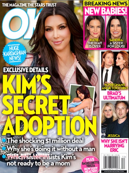 Kim Kardashian's Secret Adoption Plans (Photo)
