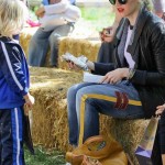 Gwen Stefani and her son Kingston and Zuma enjoy a Easter egg hunt at Irvine Park Railroad in Irvine, California March 27