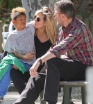 Heidi Klum spending the day at the park with her parents and kids in Santa Monica (March 27)