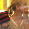 Kate Hudson shopping with Bingham in London (March 20)