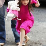Katie Holmes & Suri Cruise Head to a candy store in New York City