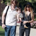 Rachel Zoe enjoyed a day at Coldwater Park in Los Angeles, California on March 10, 2012 with her son Skyler Berman and her husband Rodger Berman .