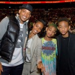 Will and Jada Pinkett Smith with Willow and Jaden at the Miami Heat vs. Philadelphia 76ers game at Wachovia Center (March 16) Will and Jada Pinkett Smith with Willow and Jaden at the Miami Heat vs. Philadelphia 76ers game at Wachovia Center (March 16)