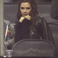 The Beckham Family Enjoying An LA Kings Hockey Game