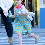 Katie Holmes And Suri Cruise At Chelsea Piers