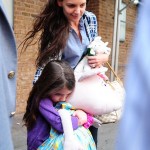 Katie Holmes And Suri Cruise At Chelsea Piers