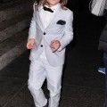 Sarah Jessica Parker And Family Leaving The Broadway Play 'Nice Work If You Can Get It'