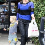 Gwen Stefani's Lunch Date With Youngest Son Zuma Gwen Stefani's Lunch Date With Youngest Son Zuma