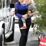 Gwen Stefani's Lunch Date With Youngest Son Zuma Gwen Stefani's Lunch Date With Youngest Son Zuma