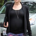 Pregnant Kristin Cavallari in Studio City, CA April 25