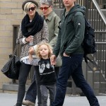 Ashlee Simpson and Vincent Piazza take her son Bronx for a walk in New York City. Ashlee Simpson and Vincent Piazza take her son Bronx for a walk in New York City.
