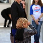 Gwen Stefani and Kingston at the Story Time Celebration Skirball Cultural Center in Los Angeles, CA on Sunday Gwen Stefani and Kingston at the Story Time Celebration Skirball Cultural Center in Los Angeles, CA on Sunday