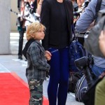 Gwen Stefani and Kingston at the Story Time Celebration Skirball Cultural Center in Los Angeles, CA on Sunday Gwen Stefani and Kingston at the Story Time Celebration Skirball Cultural Center in Los Angeles, CA on Sunday
