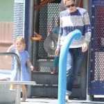 Jennifer Garner and Seraphina enjoy day at the park 0516