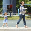 Jennifer Garner and Seraphina enjoy day at the park 0516