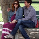 Pregnant Alyson Hannigan spends family time at the park 0504 Pregnant Alyson Hannigan spends family time at the park 0504