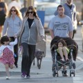 Adam Sandler takes a stroll with his ladies (Photos) 0518