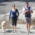 Curtis Stone and Lindsay Price go hiking with Hudson 0517