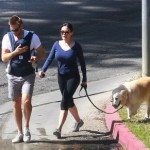 Curtis Stone and Lindsay Price go hiking with Hudson 0517