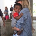 Charlize Theron And Jackson Touch Down After European Tour 0523