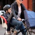 Naomi Watts bikes Alexander around Soho 0502
