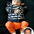 Robert Downey, Jr. debuts son, Exton Elias 0504