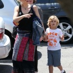 Gwen Stefani took sons Kingston and Zuma along with their grandma to their school festival in Encino, CA on May 6th, 2012. While there, an ambulance showed up rumored to be for the singer! Gwen Stefani took sons Kingston and Zuma along with their grandma to their school festival in Encino, CA on May 6th, 2012. While there, an ambulance showed up rumored to be for the singer!
