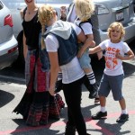 Gwen Stefani took sons Kingston and Zuma along with their grandma to their school festival in Encino, CA on May 6th, 2012. While there, an ambulance showed up rumored to be for the singer! Gwen Stefani took sons Kingston and Zuma along with their grandma to their school festival in Encino, CA on May 6th, 2012. While there, an ambulance showed up rumored to be for the singer!