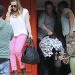 Hilary Duff & Mike Comrie Make Take Son Luca Out For the First Time In LA - May 19 Hilary Duff & Mike Comrie Make Take Son Luca Out For the First Time In LA - May 19