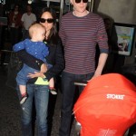 Jennifer Connelly & Paul Bettany arriving in Nice with daughter Agnes for the 2012 Cannes Film Festival - May 17 Jennifer Connelly & Paul Bettany arriving in Nice with daughter Agnes for the 2012 Cannes Film Festival - May 17