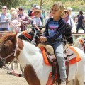 Gwen Stefani with her children Kingston and Zuma at Moorpark Farm Center in Moorpark, CA - May 26