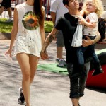 Pete Wentz enjoys a fun Sunday with girlfriend Megan Camper and his son Bronx at the Farmer's Market Pete Wentz enjoys a fun Sunday with girlfriend Megan Camper and his son Bronx at the Farmer's Market