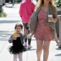 Sarah Michelle Gellar takes daughter Charlotte to ballet class in Studio City, CA - May 12