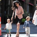 New Bride Camila Alves Takes Levi And Vida For A Walk In NYC 0628