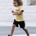 Kendra Wilkinson's Son Hank Baskett IV Chills At The Park 0615