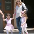 Sarah Michelle Gellar Picks Her Ballerina Up From Class 0618