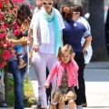 Alessandra Ambrosio out in Santa Monica with Anja -June 22.