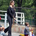 Gisele Bundchen and son Benjamin take a stroll in Boston, MA - June 9