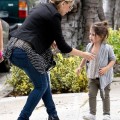 Sarah Michelle Gellar taking her daughter Charlotte to school in Brentwood, Ca - June 20