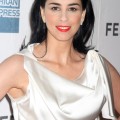 Sarah Silverman at the Tribeca Film Festival screening of 'Take This Waltz' in New York City, New York on April 22, 2012.