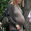 Pregnant Uma Thurman in New York June 6,2012