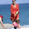 Alessandra Ambrosio and Anja Mazur Battle At The Beach 0707