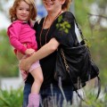 Alyson Hannigan And Satyana Denisof Shop For Toys! 0713