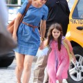 Another Fun Outing In NYC For Katie Holmes And Suri Cruise 0711