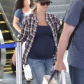 Reese Witherspoon And Baby Bump Keep It Casual At LAX 0720