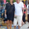 Camila Alves Shops At The Hippie Market