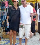 Camila Alves Shops At The Hippie Market