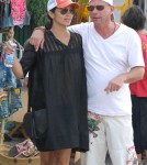 Camila Alves Shops At The Hippie Market